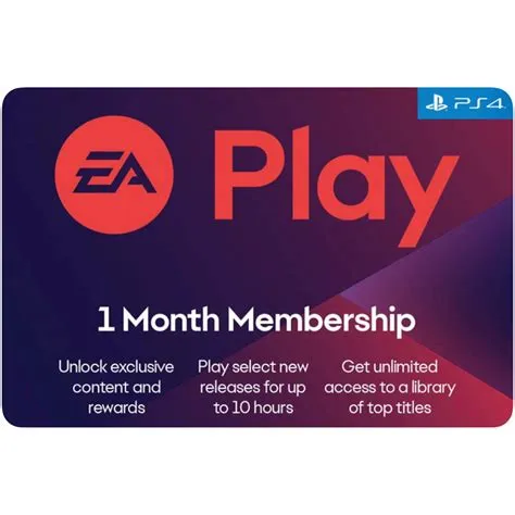 Do you have to pay monthly for ea play