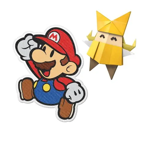 How do you save luigi in paper mario origami king