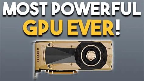 What is the most powerful gaming gpu