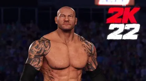 Does wwe 2k22 have batista