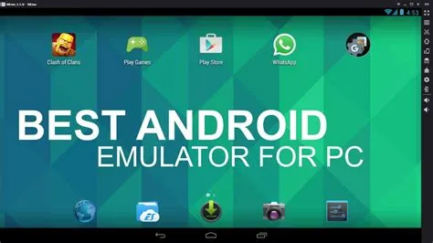 Can a emulator run apk