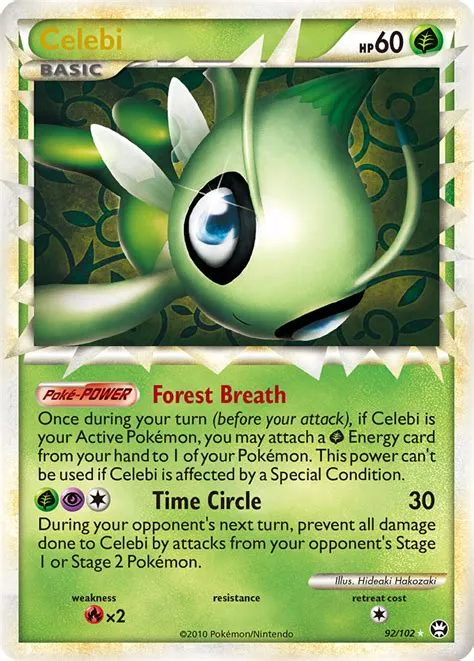 What number is celebi