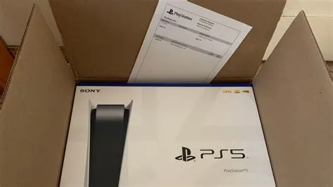 How are ps5 shipped