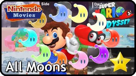 What is the max moon in mario odyssey