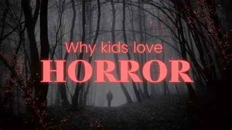 Why do kids love horror characters