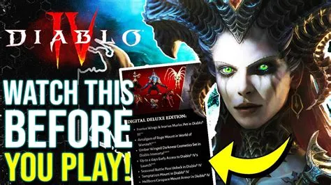 How to play early beta diablo 4