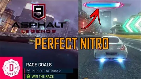 What is the perfect nitro in asphalt 9 legends