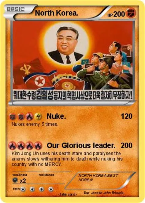 Are there pokémon in north korea