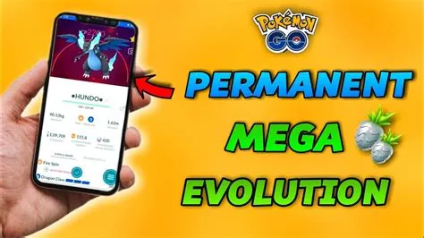 Can you permanently mega evolve a pokémon