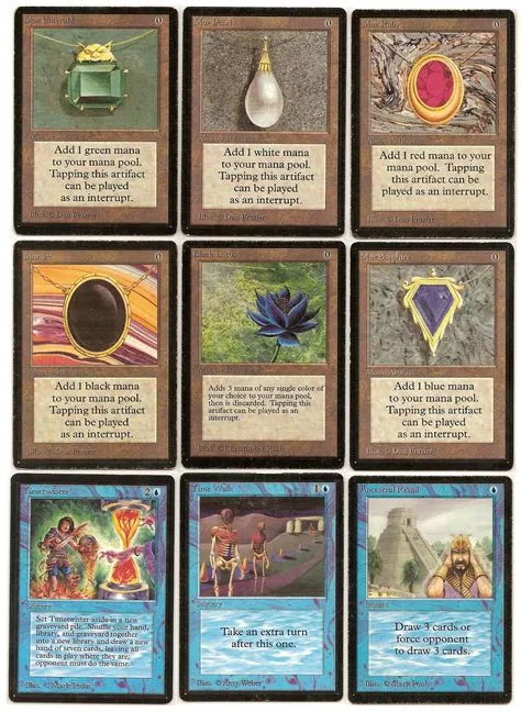 What is the rarest magic the gathering card set