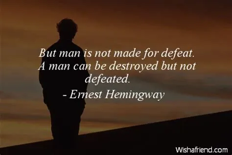 Who is never defeated in any war