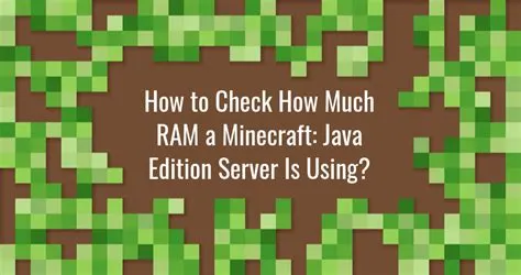 Does restarting minecraft server clear ram