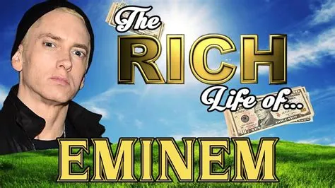 How is eminem so rich