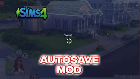 Does sims autosave