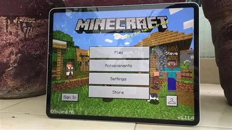 Does ipad play minecraft