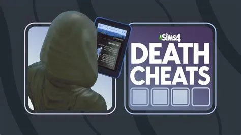 How do you cancel a death cheat on sims 4