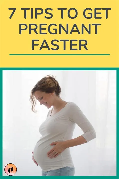 How to get pregnant quicker