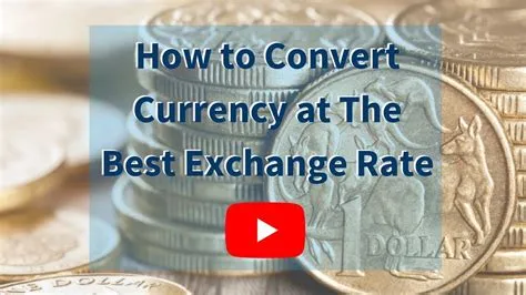 What is a good exchange rate