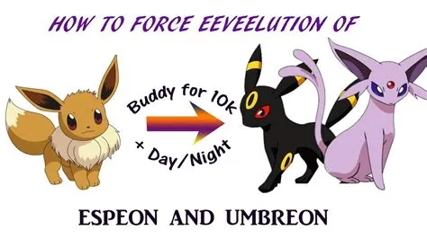 How do you force eevee to evolve