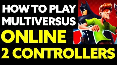 Can you play multiversus with 2 controllers