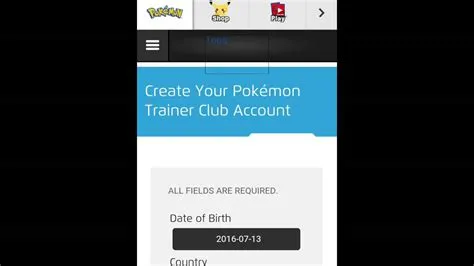 What is a pokémon go trainer account