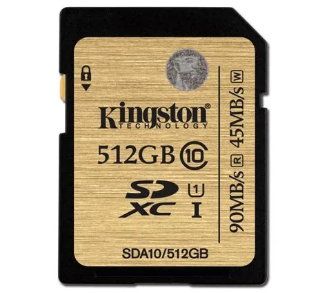 How long will a 512gb sd card last