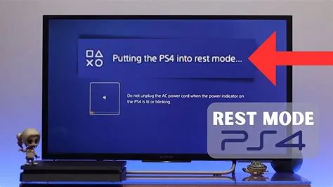 Does ps4 rest mode close games