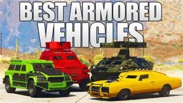 What is the most bulletproof car in gta 5?