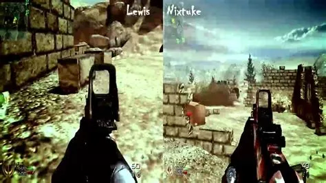 Can you play splitscreen mw2 pc