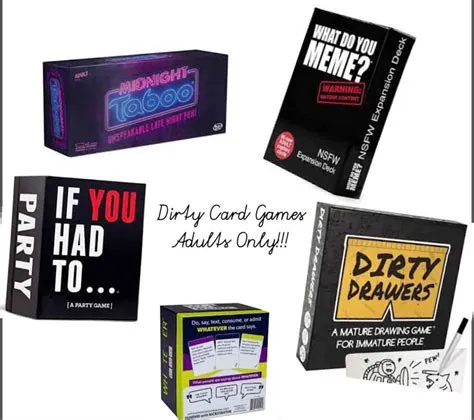 What is the dirty card game called