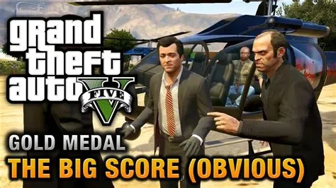 Is the big score the end of gta 5