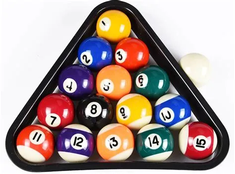 How many balls are in pool