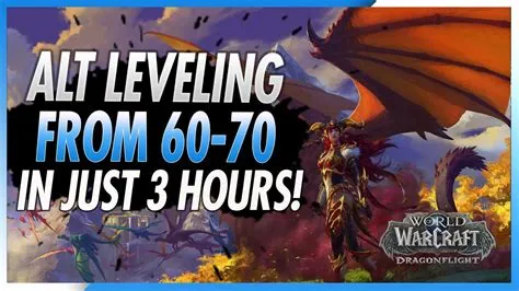 How long does it take to level to 60 in dragonflight