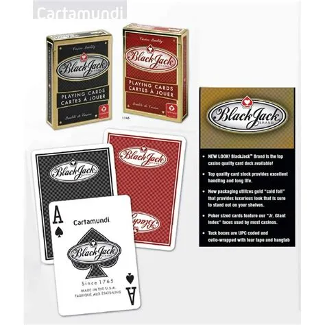 What brand of playing cards do casinos use