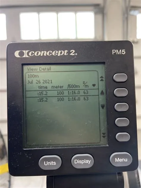 Whats a good 100m row