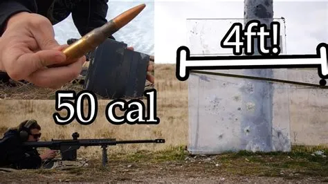 What armor can stop a 50 cal