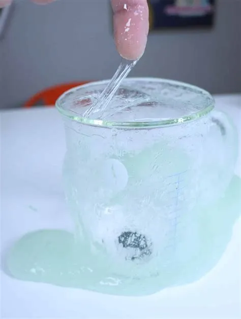 Is it ok to put water on slime