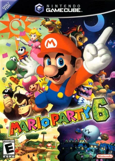 How many sales did mario party 6 have