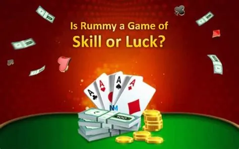 Is rummy a game of luck