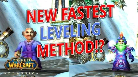 What is the fastest levelling to 60 in wow