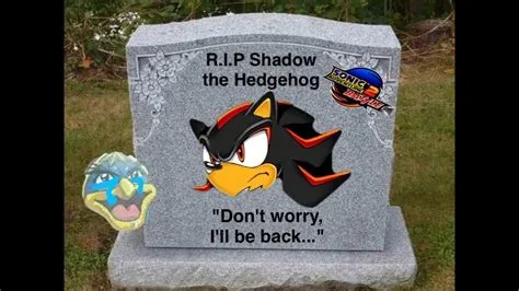 What does shadow say when he dies