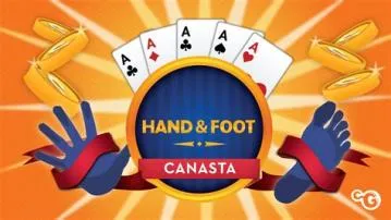 How many canastas do you need to go out in hand and foot?