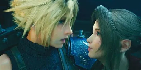 Does cloud fall in love with aerith