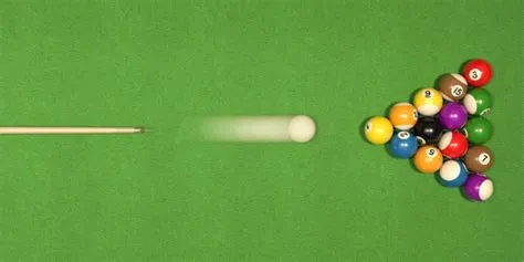 Can you move the ball in pool if you dont hit a ball