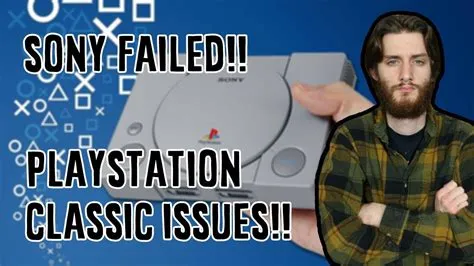 Why is playstation classic fail