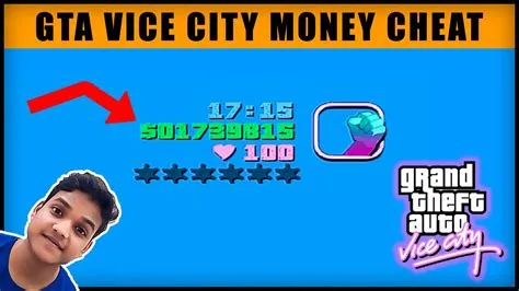 Is there a money cheat for gta vice city