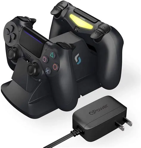 Can ps4 controllers charge wirelessly