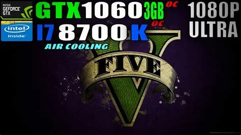 Can a gtx 1060 3gb run gta 5