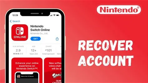 How do i recover a deleted nintendo account