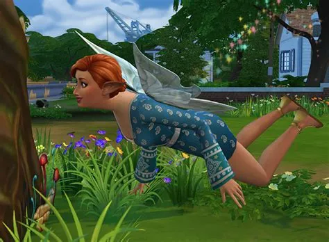 How do you turn a sim into a fairy